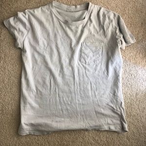 brandy gray pocket tee